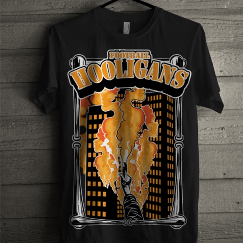 hooligan tshirt design thumb