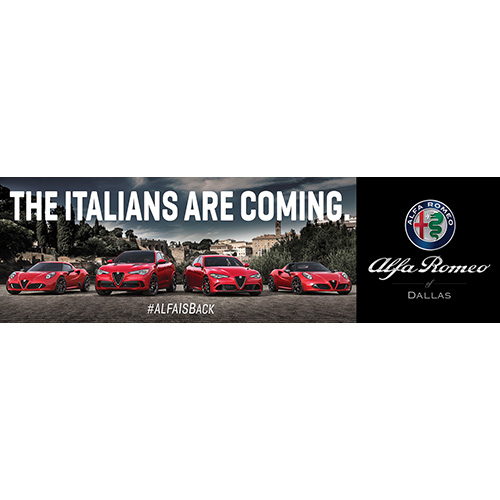 ALPHA RAMEO  BILLBOARD