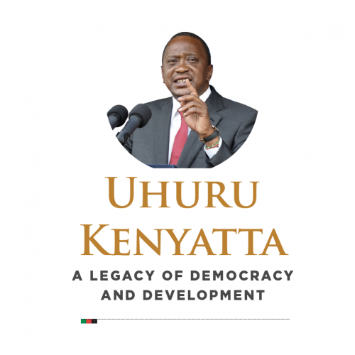 844 pages book for the President of Kenya.