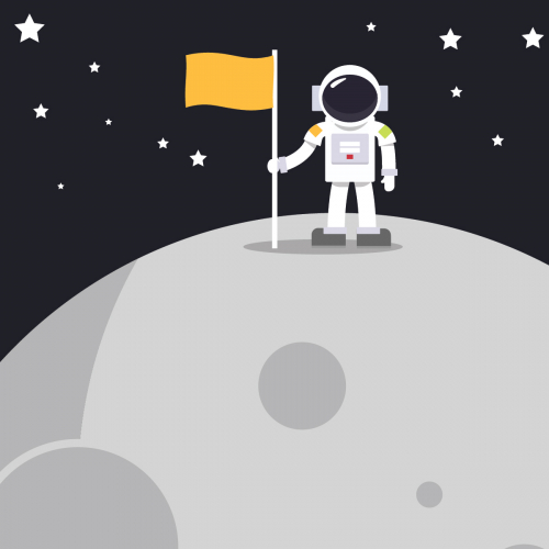 Astronaut Cartoon