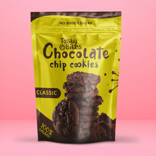 Tasty Bites - Doypack Pouch Package Label Design