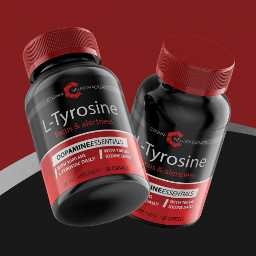 Cognia - Nootropic Supplement Bottle Label Design