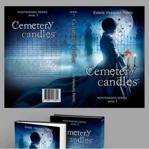 Cemetery Fantasy Book Cover