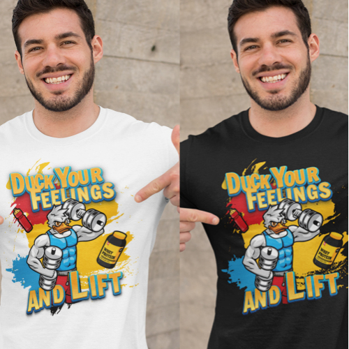 Character design for Gym tshirt