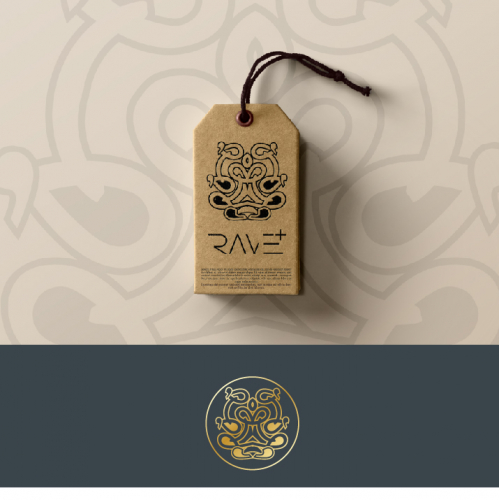 Rave   logo design