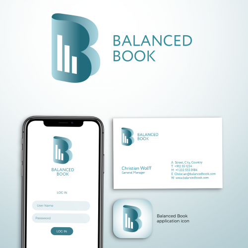 Book cover for accounting company