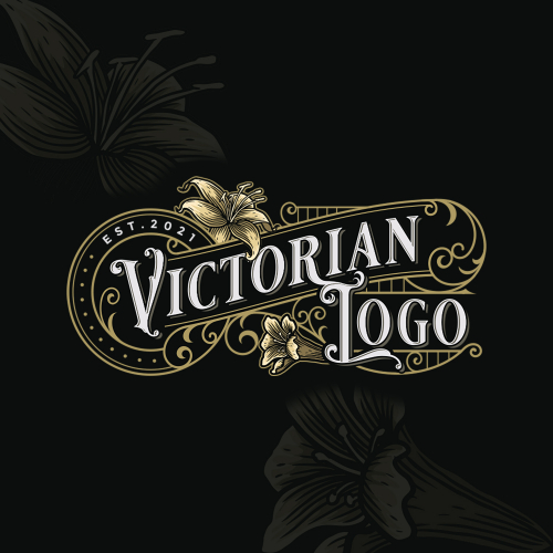 Victorian Vintage Logo Sample