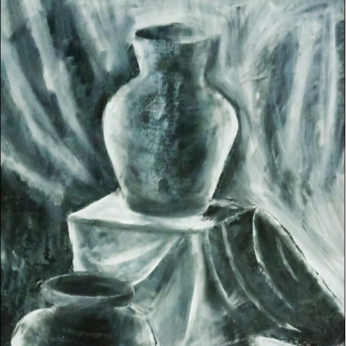 Polythene Drawing Painting
