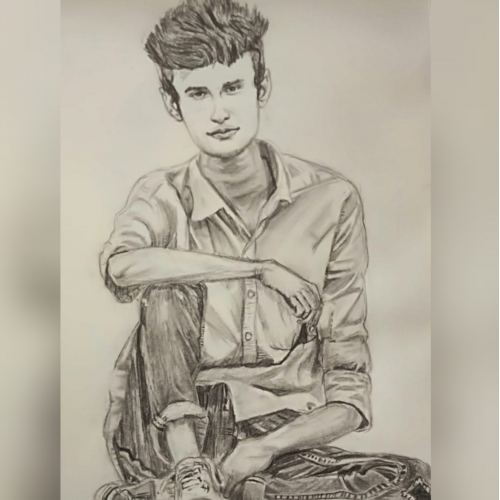 Still life drawing