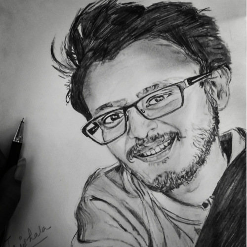 Potrait Sketch Drawing