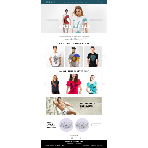 e-commerce website design