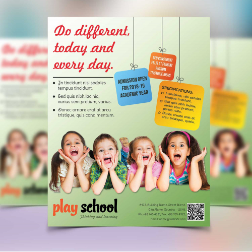 Play School Flyer