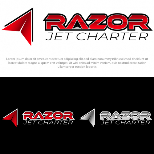 Logo Concept for Razor Jet Charter