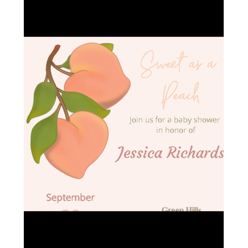 Sweet as a Peach