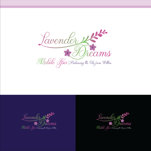 Lavender Dreams Mobile Spa Logo: 01