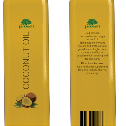 Coconut Oil label thumb