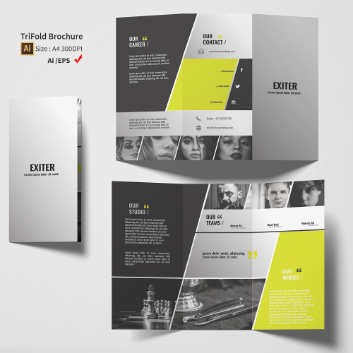 business TriFold Brochure