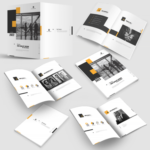 Creative 8 PAGES Business Brochure