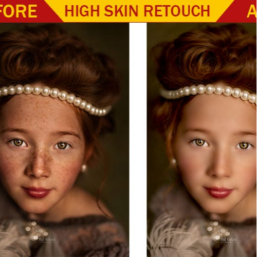HIGH SKIN PHOTO RETOUCH AND SPOT REMOVE
