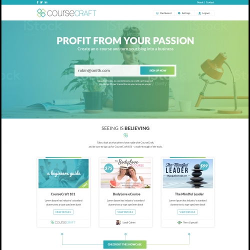 Landing Page Website Design thumb