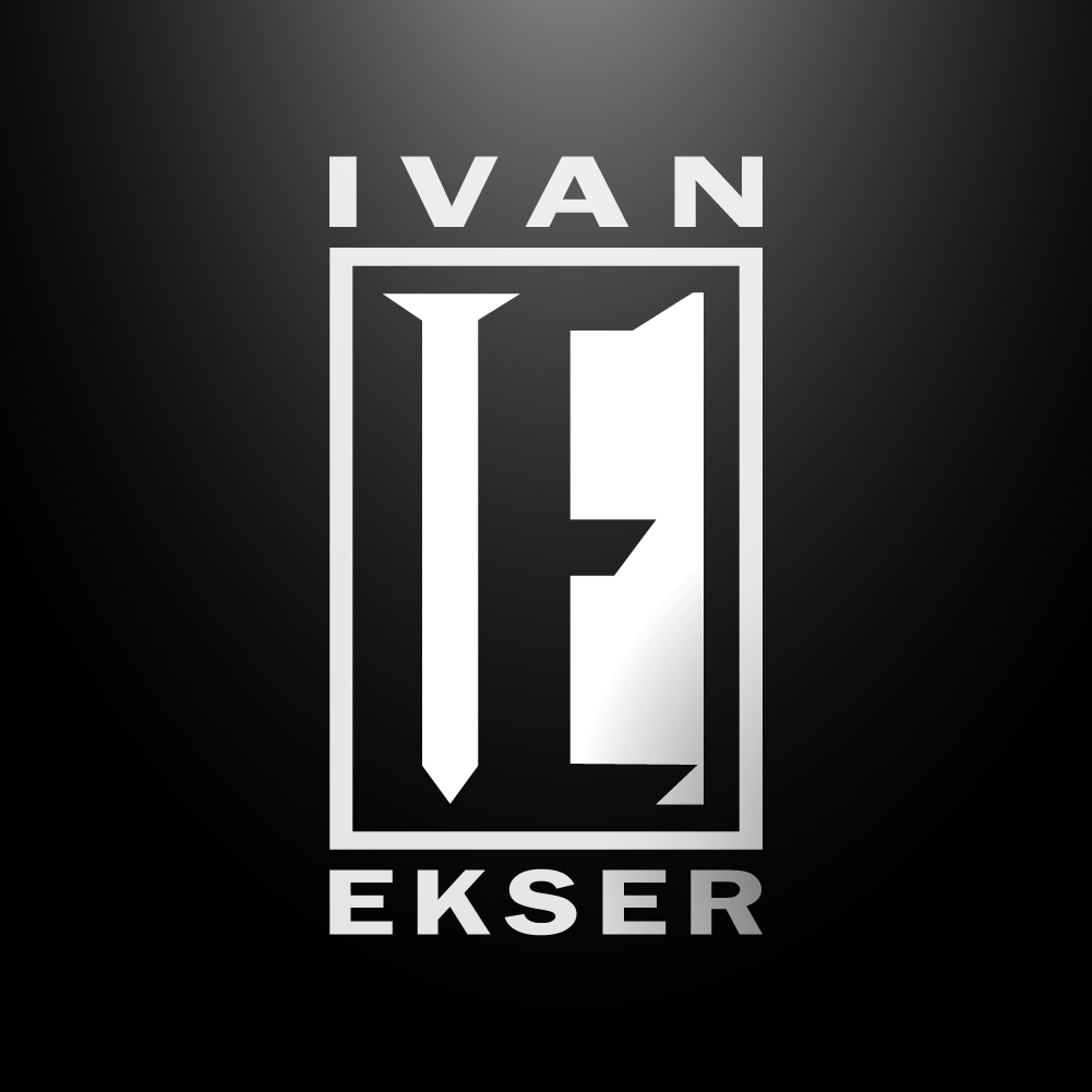 Logo for tattoo artist Ivan Ekser (Ivan Nail)