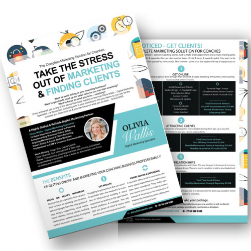 Coaching Marketing Brochure / Flyer thumb