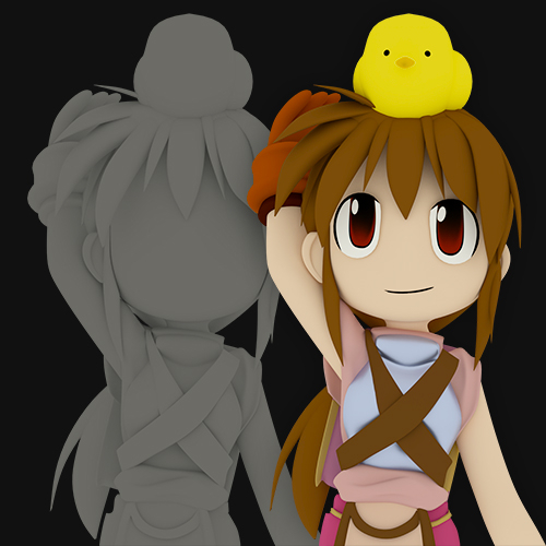 Ragnarok Novice - 3D Character Design