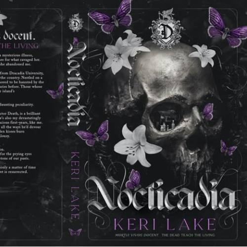 Dark Academia Fantasy Book Cover Design