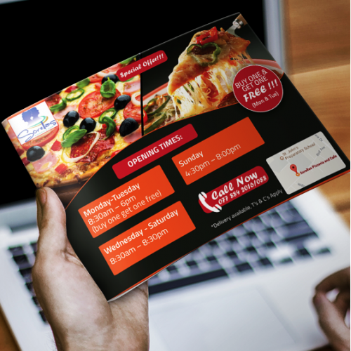 Pizza flyer Design thumb