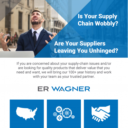 Brochure designs for ER Wagner