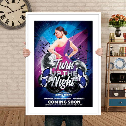 DJ Party Poster