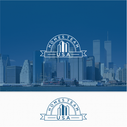 Real Estate Logo Design required by USA Homes Team