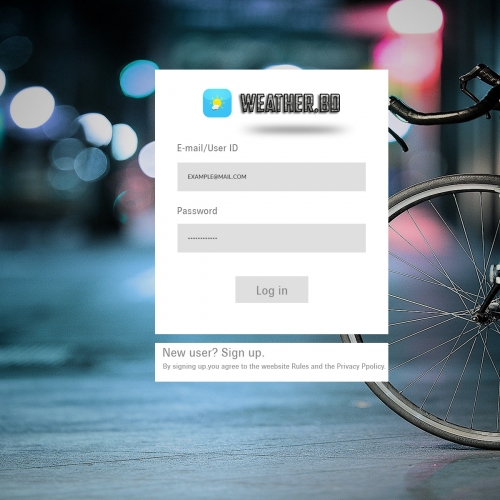 Log In PAge