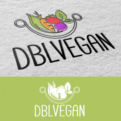 logo Design Restourant Vegetarian