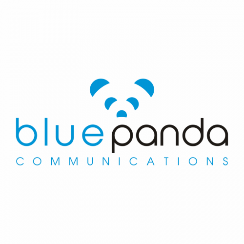 Blue Panda logo design