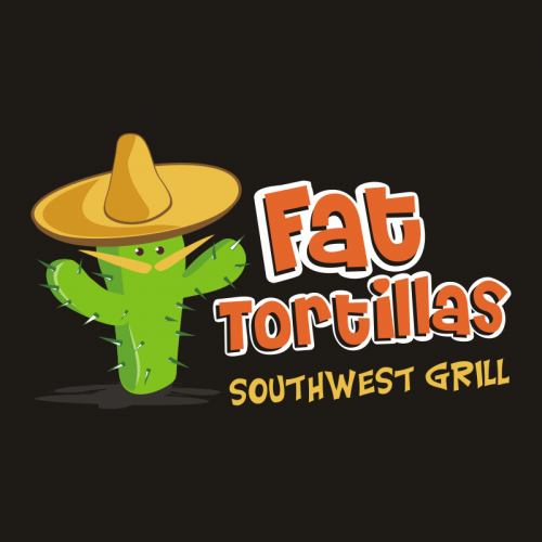 Fat Tortillas logo design