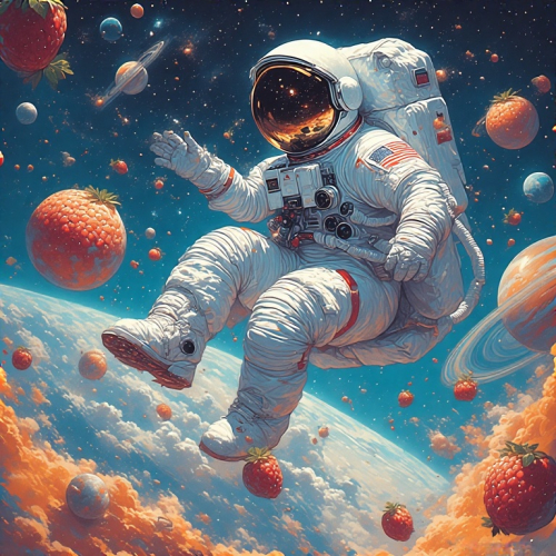 Cosmic Strawberry Harvest