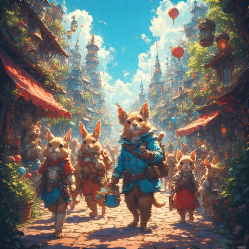 Market Day in the Whispering City