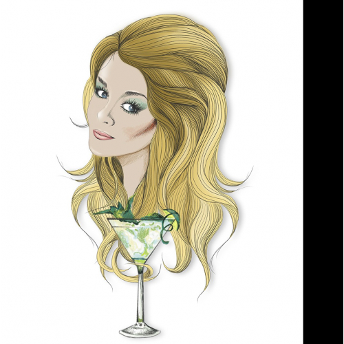 Girl Cocktail Portrait
