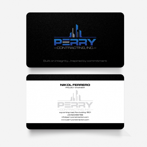 business card thumb