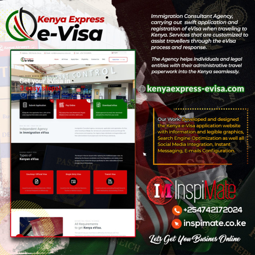 Website for Kenya Express ETA Visa - Immigration