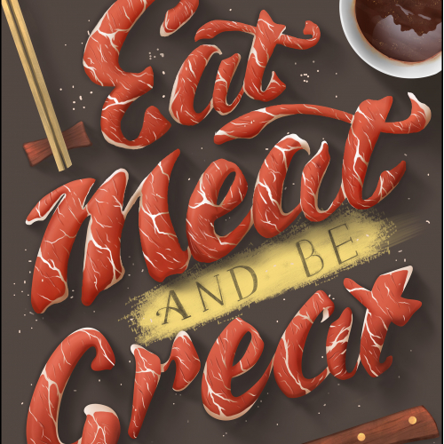 food poster design