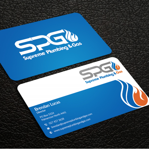 Business card design thumb
