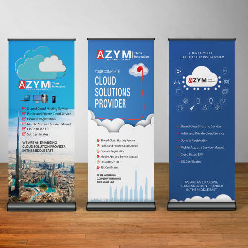 Rollup banner design. thumb