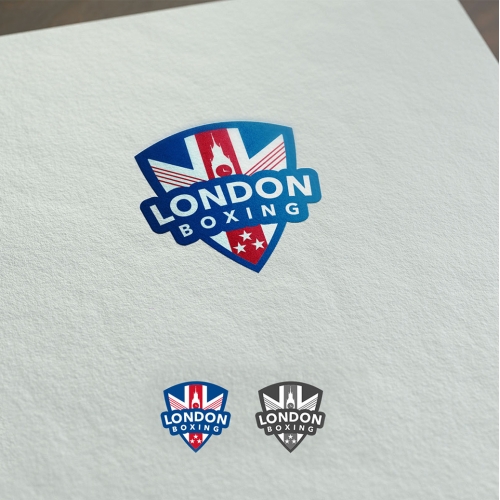 London Boxing Logo Design thumb