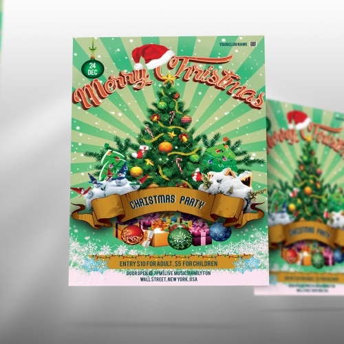 Christmas Party Flyer thumb