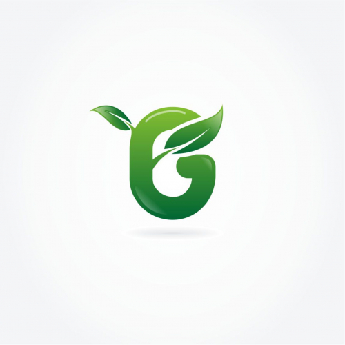 Letter G leaf