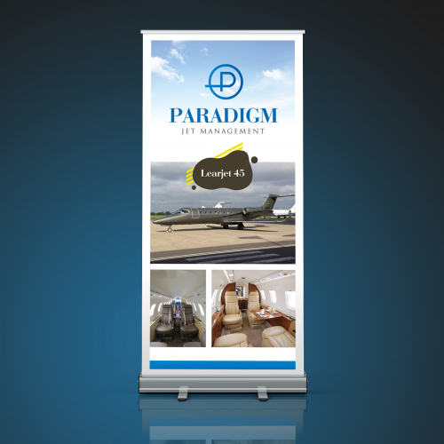 Airlines Roller up banner