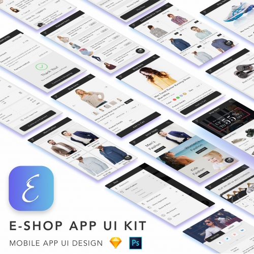 E Shop eCommerce UI Kit thumb