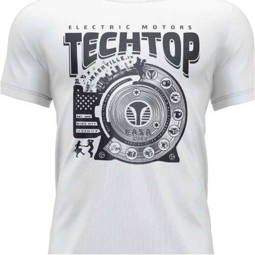 Techtop Electric Motor E.A.S.A. T-Shirt